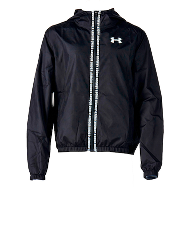 アンダーアーマー（UNDER ARMOUR）ウィンドブレーカー キッズ ガールズ ウーブン グラフィック 1351690 002