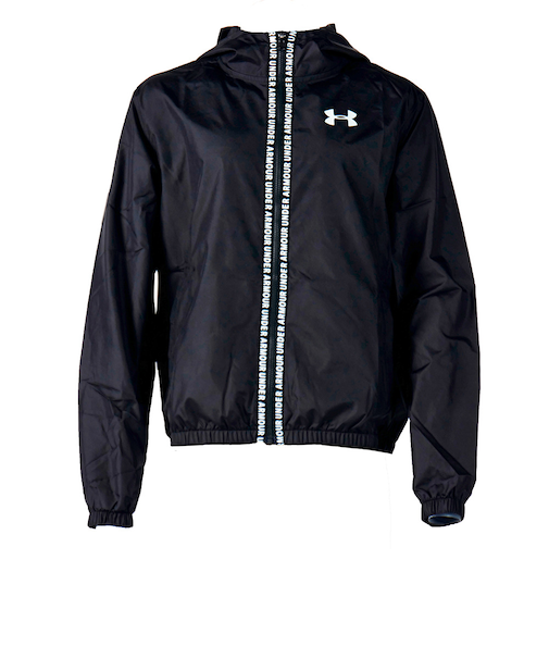 アンダーアーマー（UNDER ARMOUR）ウィンドブレーカー キッズ ガールズ ウーブン グラフィック 1351690 002