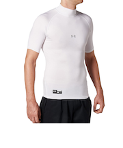 アンダーアーマー（UNDER ARMOUR）野球 アンダーシャツ ヒートギアアーマー コンプレッション ショートスリーブ モック 1358642 100 速乾