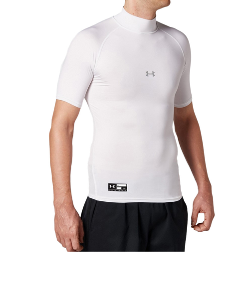 アンダーアーマー(UNDER ARMOUR)野球 アンダーシャツ ヒートギアアーマー コンプレッション ショートスリーブ モック 1358642 100 速乾