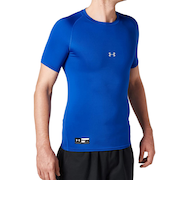 アンダーアーマー（UNDER ARMOUR）アンダーシャツ ヒートギアアーマー コンプレッション ショートスリーブ クルー 1358643 400 速乾