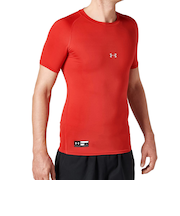 アンダーアーマー(UNDER ARMOUR)アンダーシャツ ヒートギアアーマー コンプレッション ショートスリーブ クルー 1358643 600 速乾