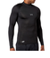 アンダーアーマー（UNDER ARMOUR）アンダーシャツ ヒートギアアーマー コンプレッション ロングスリーブ モック 1358645 001 速乾