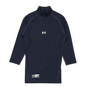 アンダーアーマー(UNDER ARMOUR)アンダーシャツ ヒートギアアーマー コンプレッション 3/4モック 1358644 410 速乾