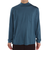 エルケクス（ELKEX）長袖Tシャツ メンズ メリノウール モックネック EKM1FA3121 BLU ウール100%