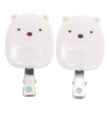 ヘアクリップ しろくま FE32101