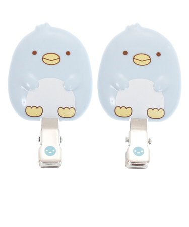 ヘアクリップ ぺんぎん(本物) FE32108