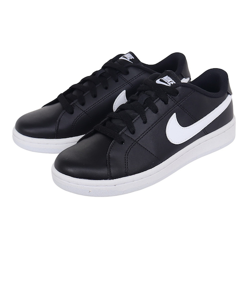 ナイキ（NIKE）スニーカー コート ロイヤル 2 NN ブラック ホワイト DH3159-001 スポーツシューズ シンプル リサイクル 通学 学生 カジュ…