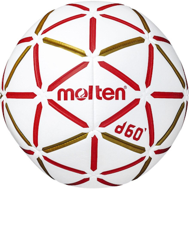 モルテン（molten）ハンドボール d60 0号球 H0D4000-RW 小学生女子 屋内