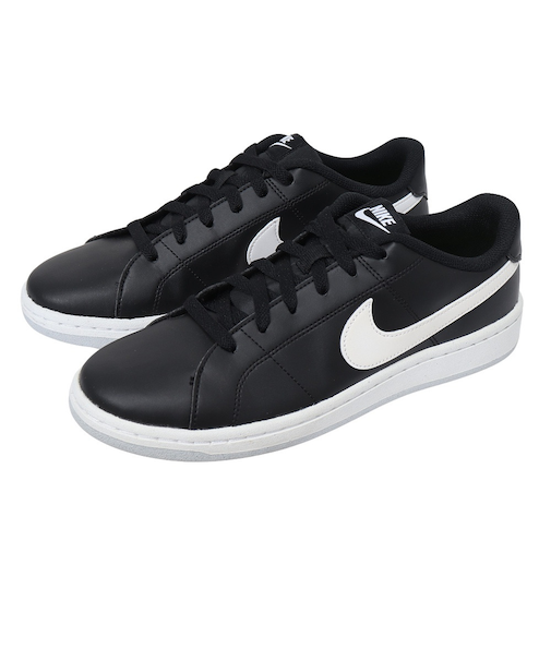 ナイキ（NIKE）スニーカー コート ロイヤル 2 NN ブラック ホワイト DH3160-001 スポーツシューズ シンプル リサイクル 通学 学生 カジュ…