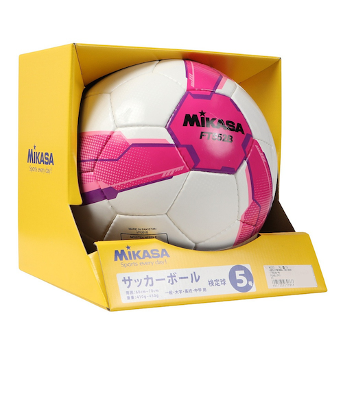 ミカサ（MIKASA）サッカーボールALMUND 検定球5号 手縫い FT552B