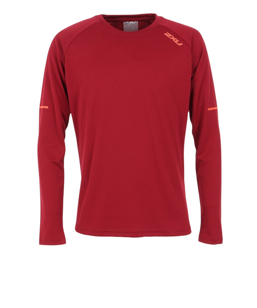 ツー・タイムズ・ユー（2XU）エアロ ロングスリーブシャツ MR6556A-RHU/FRF