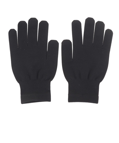 ピタクロ(pitakuro)手袋 防寒 抗菌 滑り止め付き ニット手袋 黒 0086BLK