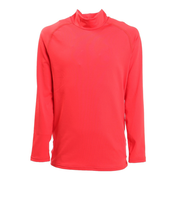 デュアリグ(DUARIG)サッカーウェア ジュニア ドライプラス抗菌 ストレッチハイネック長袖シャツ 742D1ES5710 RED 速乾