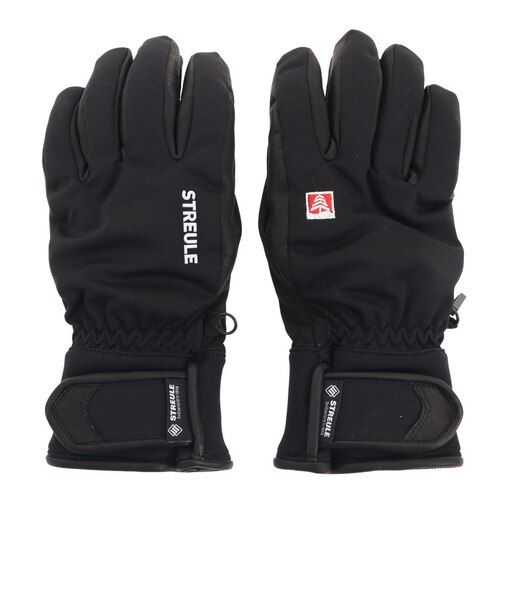 スキー スノーボード グローブ 手袋 メンズ UNDERCUFF 五指グローブ 325ST1SN5000 BLK 手袋