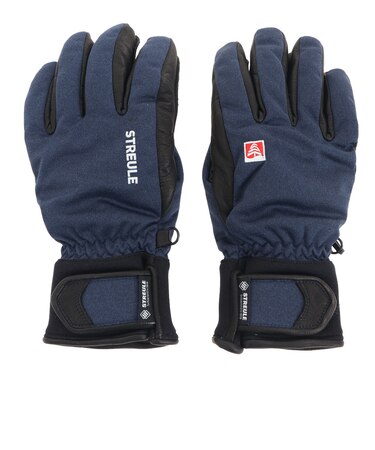 スキー スノーボード グローブ 手袋 メンズ UNDERCUFF 五指グローブ 325ST1SN5000 NVY 手袋