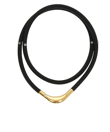 ファイテン（PHITEN）RAKUWA 磁気チタンネックレス S-2 55cm BK/GD55 0221TG861054