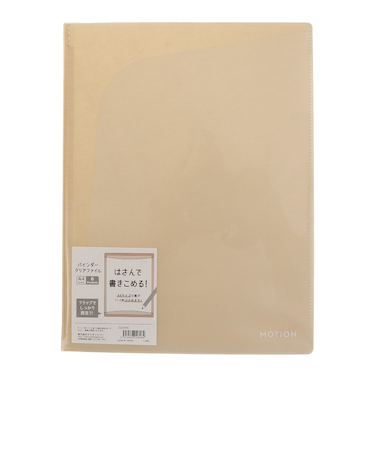 MOTiON Coler バインダークリアファイル KJ 202696