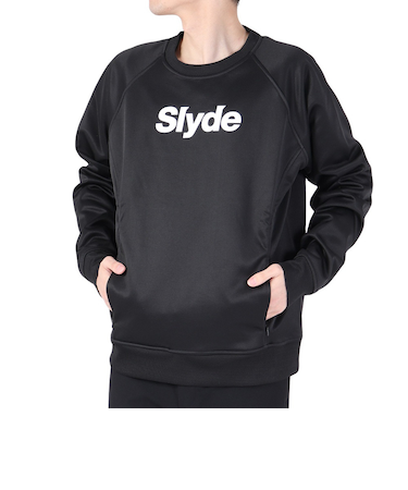 スノーボード ボードウェア ボンデッド クルーネックスウエット sl2021snow006 BLK ブラック