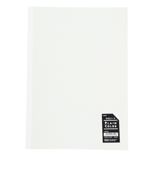 クラックス（CRUX）PLAIN COLOR クロスノート WHITE CR 103140