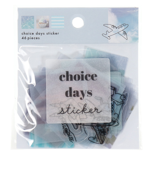 クラックス（CRUX）チョイス デイズ ステッカー BLUE CR 100936