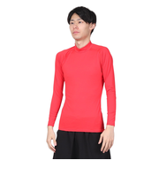 デュアリグ（DUARIG）サッカーウェア ドライプラス 抗菌ストレッチ ハイネック長袖インナーシャツ 741D1ES5708 RED