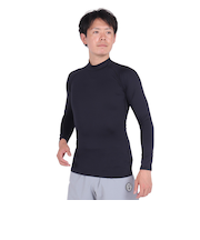 デュアリグ（DUARIG）サッカーウェア ドライプラス 抗菌ストレッチ ハイネック長袖インナーシャツ 741D1ES5708 BLK
