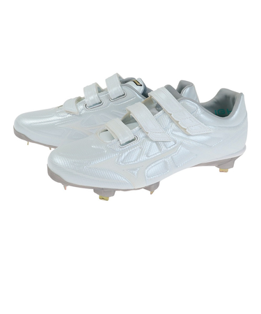 ミズノ（MIZUNO）野球スパイク 白 金具 3本ベルト グローバルエリート ライトレボエリート ワイド BLT CK 11GM221101