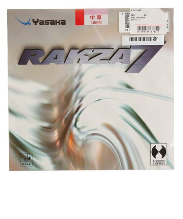 ヤサカ（YASAKA）卓球ラバー ラクザ7 B76-20RD