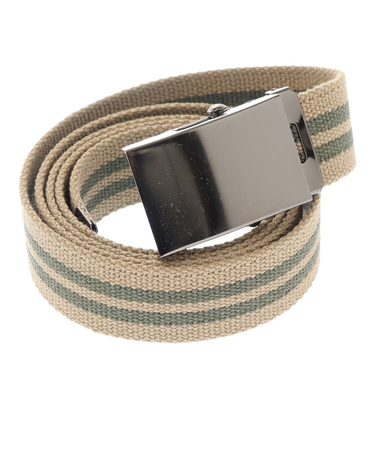 その他ブランド（OTHER BRAND）2ラインGI ベルト XC2110I-BEG/GRN