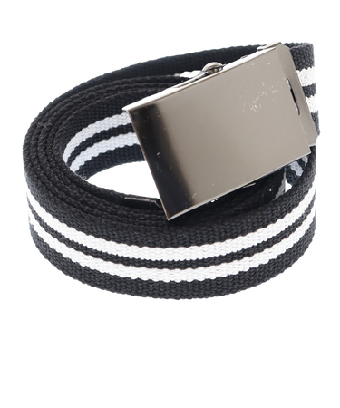 その他ブランド（OTHER BRAND）2ラインGI ベルト XC2110I-BLK/WHT