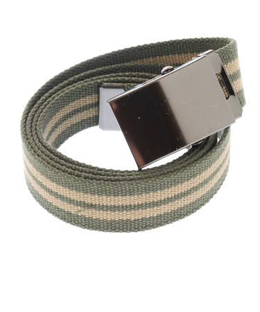 その他ブランド（OTHER BRAND）2ラインGI ベルト XC2110I-GRN/BEG