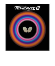 バタフライ（Butterfly）卓球ラバー テナジー19 RED 06090-006