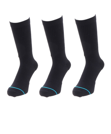 スタンス（STANCE）ソックス ICON 3足組 M556D18ICP BLK