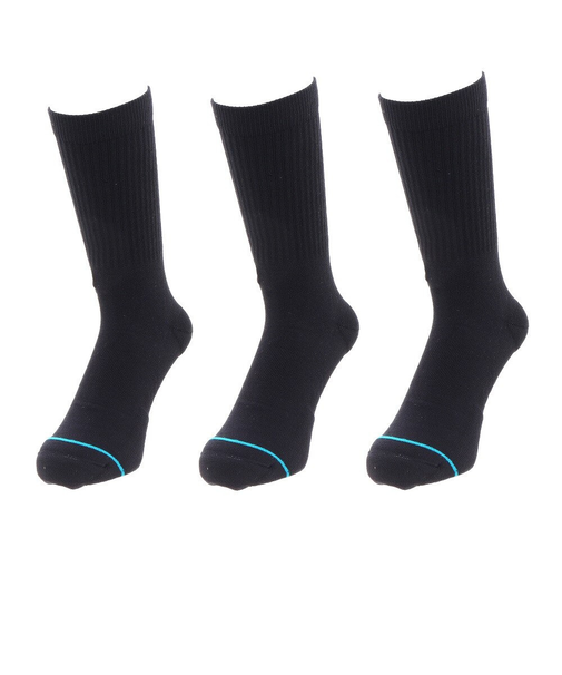 スタンス（STANCE）ソックス ICON 3足組 M556D18ICP BLK