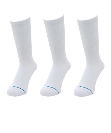 スタンス（STANCE）ソックス ICON 3足組 M556D18ICP WHT