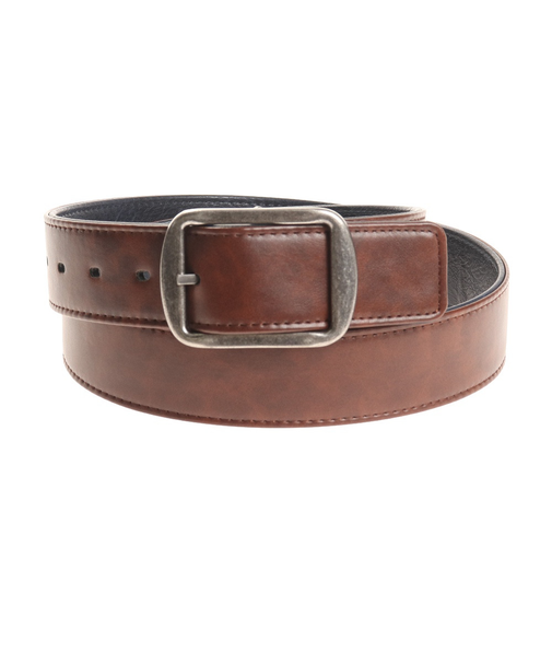 その他ブランド（OTHER BRAND）40mm リバーシブル ベルト XC2106E-BRN/NVY