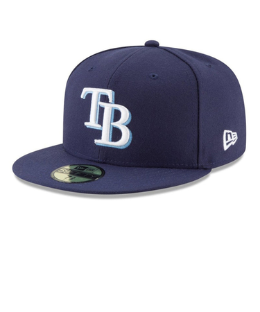ニューエラ（NEW ERA）キャップ 59FIFTY MLBオンフィールド タンパベイ・レイズ ゲーム 11449336 吸汗速乾 大きいサイズ