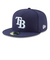ニューエラ（NEW ERA）キャップ 59FIFTY MLBオンフィールド タンパベイ・レイズ ゲーム 11449336 吸汗速乾 大きいサイズ