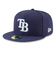 ニューエラ（NEW ERA）キャップ 59FIFTY MLBオンフィールド タンパベイ・レイズ ゲーム 11449336 吸汗速乾 大きいサイズ