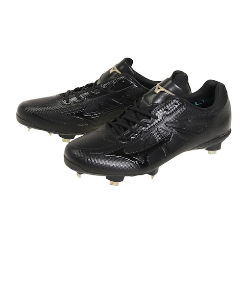 ミズノ（MIZUNO）野球スパイク 黒 ミズノプロ MP ドミナント TPU