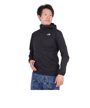 ザ・ノース・フェイス（THE NORTH FACE）軽量 防風 フルジップパーカー スワローテイルベントフーディ NP22280 K