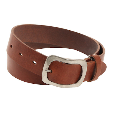 その他ブランド（OTHER BRAND）35mm イタリーレザーナカイチ ベルト XC2117W-DBR