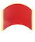 バタフライ（Butterfly）半円ラケットシート RED 71770-006