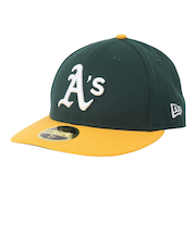 ニューエラ（NEW ERA）LP 59FIFTY MLB オンフィールド オークランド・アスレチックス ホーム 11449294 帽子