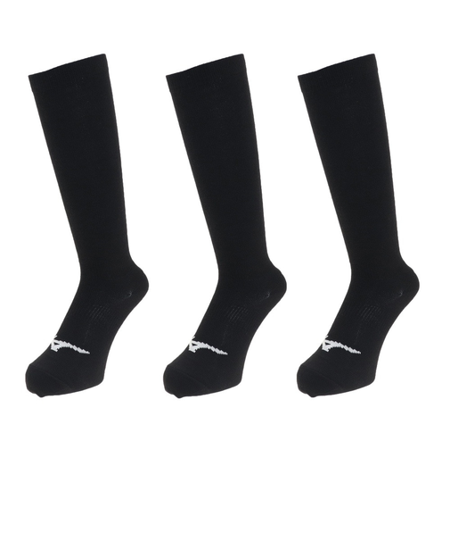 ミズノ（MIZUNO）野球 野球 カラーソックスロング 3足組 12JX2U1109 21-24 ブラック