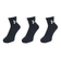 アンダーアーマー（UNDER ARMOUR）バスケットボール ソックス ローソックス 3足組 1371937 001