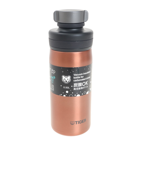 タイガー（Tiger）炭酸 水筒 真空断熱炭酸ボトル 0.5L カッパー MTAT050-DC