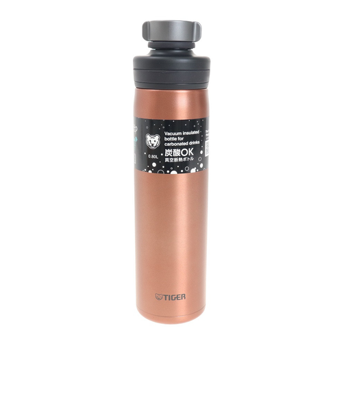タイガー（Tiger）炭酸 水筒 真空断熱炭酸ボトル 0.8L カッパー MTAT080-DC