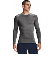 アンダーアーマー（UNDER ARMOUR）着圧 長袖 コンプレッション ヒートギア(夏向け) ロングスリーブ 1361524 090 速乾